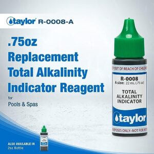 TAYLOR TECHNOLOGIES INC R-0008-A TOTAL ALKALINITY IND 3/4 OZ