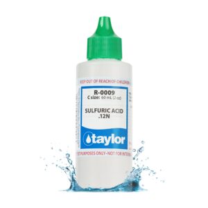 Taylor Technologies R-0009-C Sulfuric Acid .12N 2 OZ