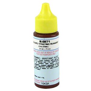 taylor fas-dpd titrating reagent (chlorine) .75 oz r-0871-a