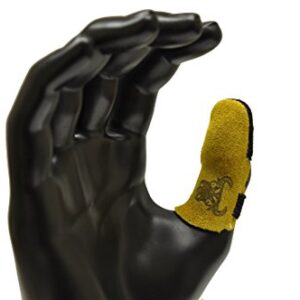 G & F 8126L Cowhide Leather Thumb Guard, Thumb Protection, Large, Finger Guard Sold Separately