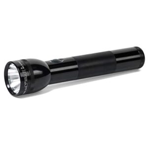 Maglite Heavy-Duty Incandescent 2-Cell D Flashlight in Display Box, Black