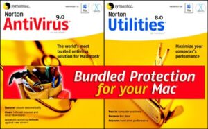 norton antivirus 9.0 and norton utilities 8.0 bundle (mac)