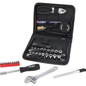 Performance Tool W1197 38 Piece Compact Tool Set with Zipper Case