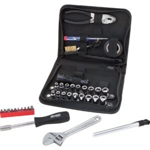 Performance Tool W1197 38 Piece Compact Tool Set with Zipper Case