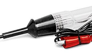 Performance Tool W2975C Deluxe Tester (12 Volt) With 3-Inch Probe, Black/Red