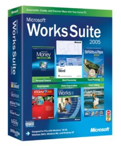 microsoft works suite 2005 old version