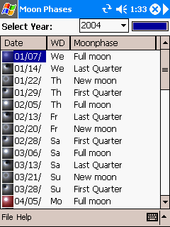 Kai's Moonphases.Net