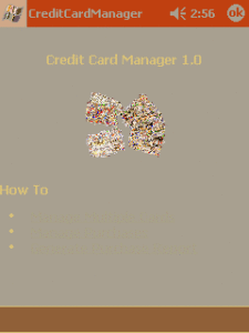 credit card manager