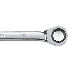 GEARWRENCH 12 Pt. Ratcheting Combination Wrench, 8mm - 9108D