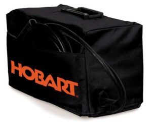 hobart 195186 protective weather resistant cover for welder handler models 135/140/175/180,small,black