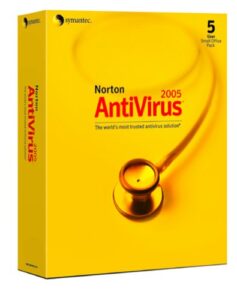 norton antivirus 2005 office pack - 5 users