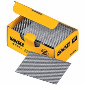 DEWALT Finish Nails, 20-Degree, 2-Inch, 16GA, 2500-Pack (DCA16200)