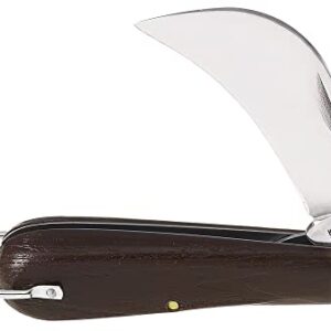 Klein Tools 1550-4 Pocket Knife, Electricians Knife with Carbon Steel 2-5/8 Inch Hawkbill Slitting Blade