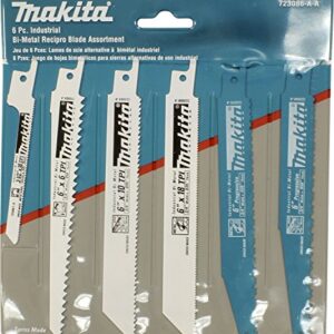 Makita - 6Pc Recip Blade (723086-A-A)