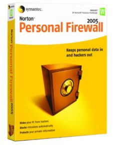 norton personal firewall 2005 - single user