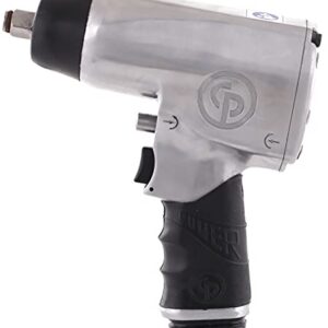 Chicago Pneumatic CP734H Air Impact Wrench (1/2 Inch), Air Impact Gun Industrial Repair & Assembly Tool, Pistol Handle, Pin Clutch, Max Torque Output 452 ft. lbf/576 Nm 8400 RPM