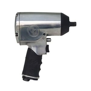 chicago pneumatic cp749 air impact wrench (1/2 inch), air impact gun industrial repair & assembly tool, pistol handle, twin hammer, max torque output 610 ft. lbf/827 nm 6400 rpm