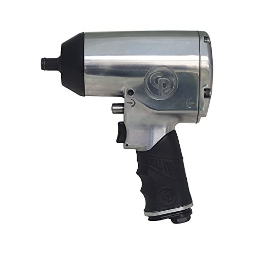 Chicago Pneumatic CP749 Air Impact Wrench (1/2 Inch), Air Impact Gun Industrial Repair & Assembly Tool, Pistol Handle, Twin Hammer, Max Torque Output 610 ft. lbf/827 Nm 6400 RPM