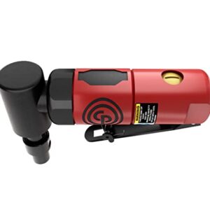 Chicago Pneumatic CP875 - Air Die Grinder Tool, Welder, Woodworking, Automotive Car Detailing, Stainless Steel Polisher, Heavy Duty, Right Angle Grinder, 1/4 Inch (6 mm), 0.3 HP / 220 W - 22500 RPM