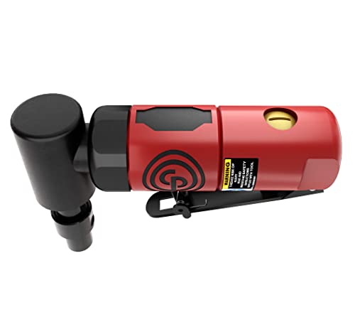 Chicago Pneumatic CP875 - Air Die Grinder Tool, Welder, Woodworking, Automotive Car Detailing, Stainless Steel Polisher, Heavy Duty, Right Angle Grinder, 1/4 Inch (6 mm), 0.3 HP / 220 W - 22500 RPM