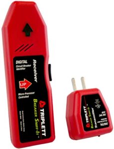 triplett breaker sniff-it automatic circuit breaker locator with audible and visual indication (9650)