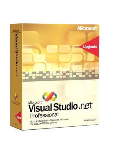 Microsoft Visual Studio .NET 2003 Professional Special Edition Upgrade Old Version