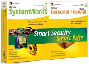 norton systemworks and personal firewall 2005 bundle