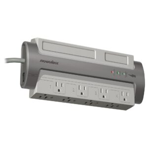 panamax m8-ex 8 ac outlet surge protector - silver