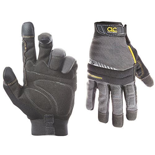 Custom Leathercraft125XL Handyman Flex Grip Work Gloves XL , Assorted