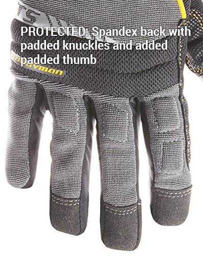 Custom Leathercraft125XL Handyman Flex Grip Work Gloves XL , Assorted