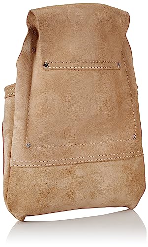 CLC Custom Leathercraft I923X Suede Carpenter's Nail and Tool Bag, 10 Pocket