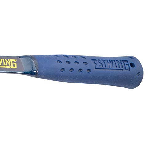 ESTWING Rock Pick - 14 oz Geology Hammer with Pointed Tip & Shock Reduction Grip - E3-14P