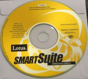 lotus smartsuite 9.8 millenium edition