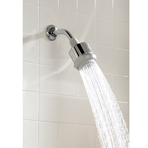 hansgrohe Clubmaster 4-inch Easy Clean Easy Install Showerhead Modern 3-Spray Full, Pulsating Massage, Soft spray with QuickClean in Chrome, 28496001