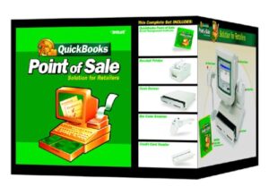 quickbooks point of sale 4.0 basic solutions for retailers hardware/software bundle