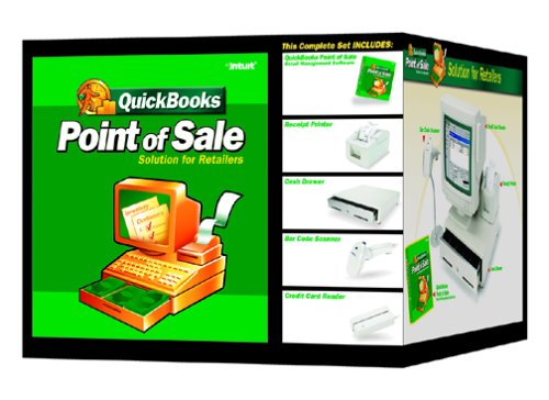 QuickBooks Point of Sale 4.0 Basic Solutions for Retailers Hardware/Software Bundle