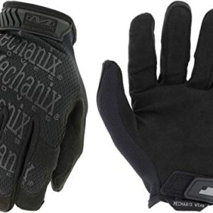 Mechanix Wear: The Original Covert Tactical Work Gloves with Secure Fit, Flexible Grip for Multi-Purpose Use, Durable Touchscreen Safety Gloves for Men (Black, XX-Large)