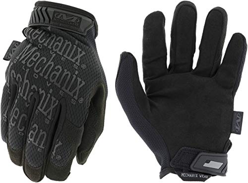 Mechanix Wear: The Original Covert Tactical Work Gloves with Secure Fit, Flexible Grip for Multi-Purpose Use, Durable Touchscreen Safety Gloves for Men (Black, XX-Large)