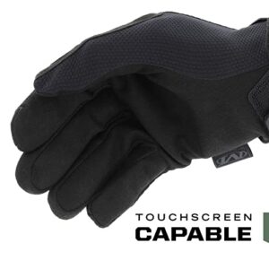 Mechanix Wear: The Original Covert Tactical Work Gloves with Secure Fit, Flexible Grip for Multi-Purpose Use, Durable Touchscreen Safety Gloves for Men (Black, XX-Large)