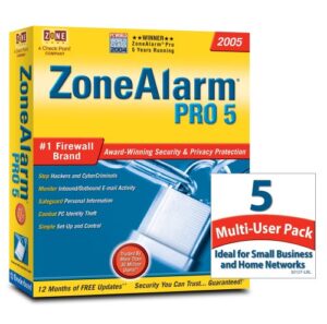 zonealarm pro 5 (5 pack)