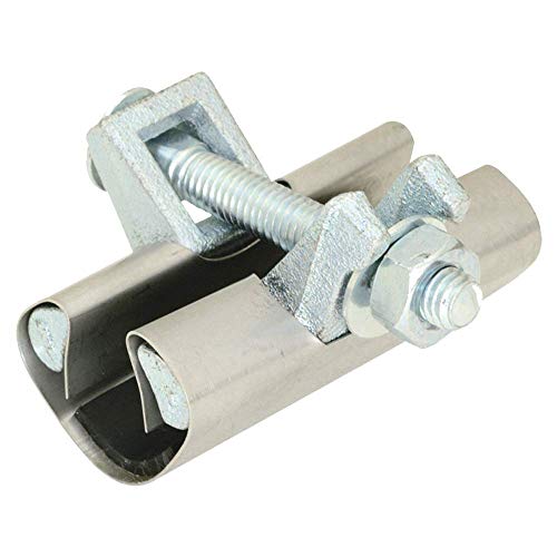 Eastman 1/2 Inch IPS Pipe Repair Clamp, 3 Inch Length, Stainless Steel, 45181