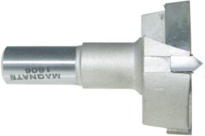 magnate 1806 hinge boring bit - 1-3/4" cutting diameter; 1/2" shank diameter; 2-3/8" overall length