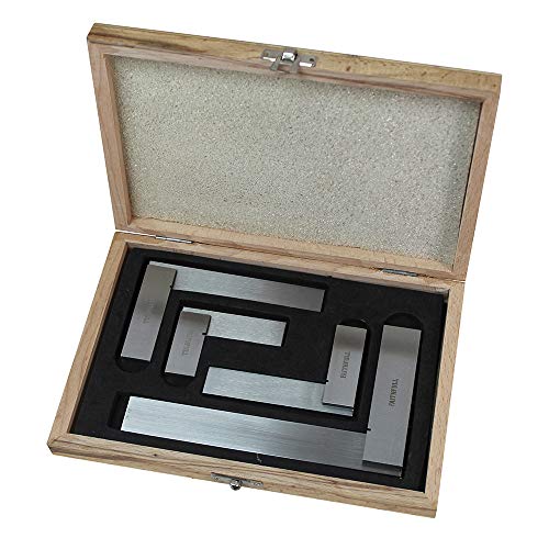 Faithfull Engineers Squares Set 4Pc (2/3/4/6In)