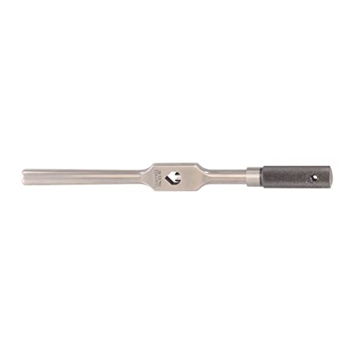 Starrett Tap Wrench with Tempered Gripping Surfaces - 3/16-1/2" (4.7-12.7mm) Capacity Tap Size, 9" (225mm) Body Length, 5/32-9/32" (4-7mm) Square Shank - 91B