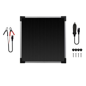 Sunforce 50022 5-Watt Solar Battery Trickle Charger , Black