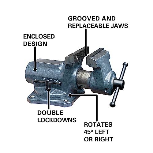 WILTON SBV-100 Super-Junior Vise, 4' Jaw Width, 2-1/4' Jaw Opening (63248)