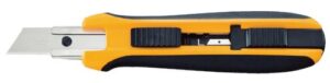 olfa 5 position utility knife (utc-1) - multi-purpose auto-lock precision knife w/ fiberglass reinforced handle & retractable blade, replacement blades: olfa skb-2/5b, rskb-2/10b, & hob-2/5 blades