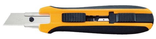 OLFA 5 Position Utility Knife (UTC-1) - Multi-Purpose Auto-Lock Precision Knife w/ Fiberglass Reinforced Handle & Retractable Blade, Replacement Blades: OLFA SKB-2/5B, RSKB-2/10B, & HOB-2/5 Blades