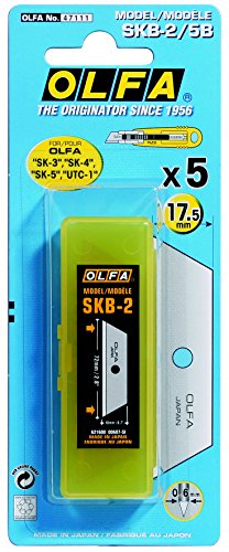 OLFA 9612 SKB-2/5B Trapezoid Blade, 5-Pack