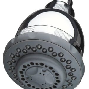 Culligan WSH-C125 Wall-Mounted Filtered Showerhead with Massage, 10,000 Gallon, Chrome, 8.5"L x 4.75"W